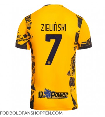 Inter Milan Piotr Zielinski #7 Tredjetrøje 2024-25 Kortærmet
